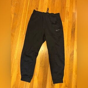 Nike Black Sweatpants Tapered Joggers
